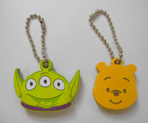 Rubber badge