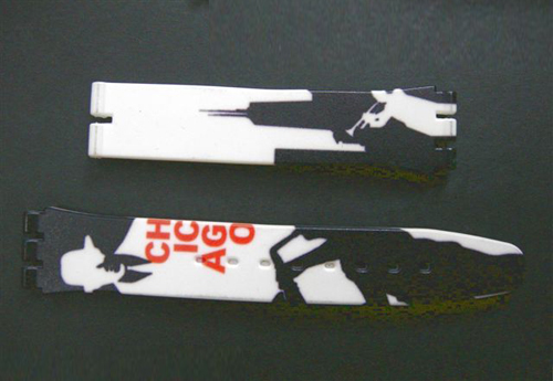 Silicon watch band