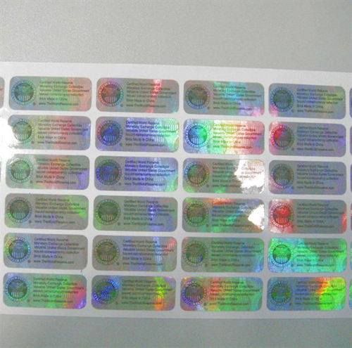 Laser sticker