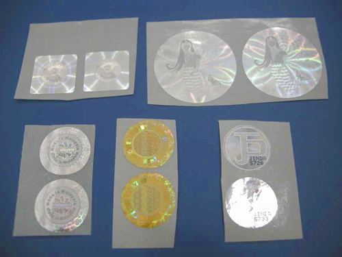 Laser sticker