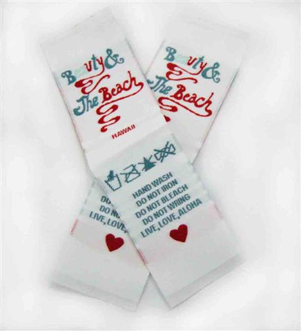 Woven label
