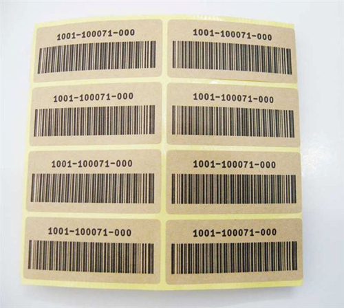 Barcode label