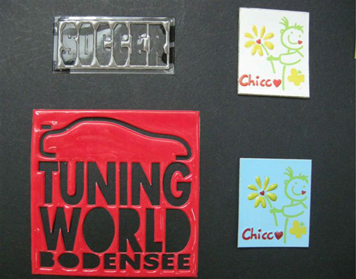 Embossed patch