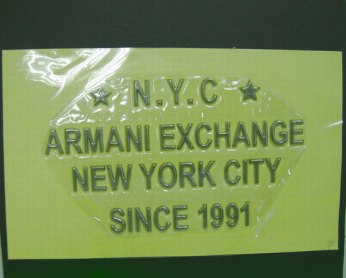Iron-on label