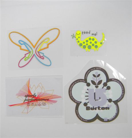 Heat transfer label