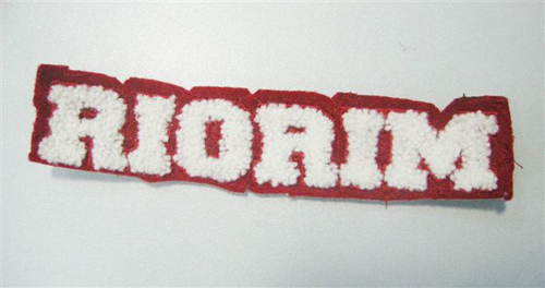 Embroidery patch