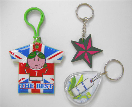 Plastic key chain