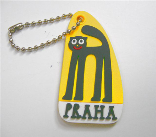 Rubber badge