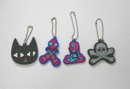 Rubber badge