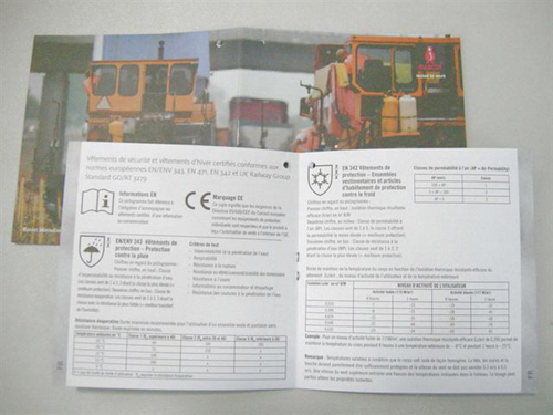 Specification sheet
