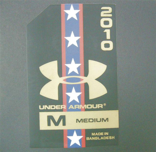 Printed label