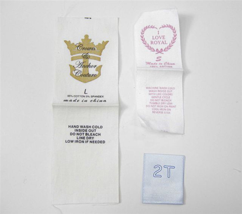Printed label