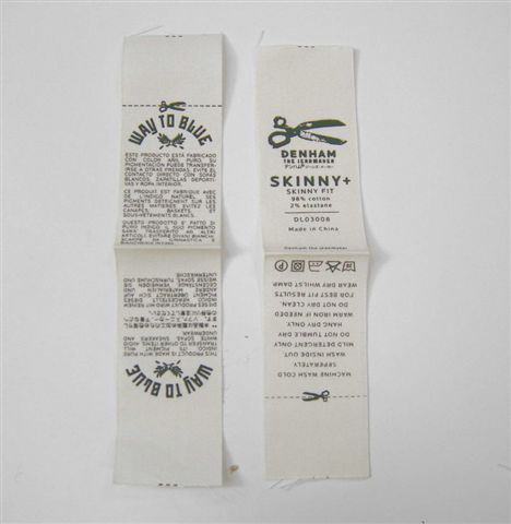 Printed label