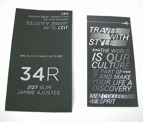 Printed label
