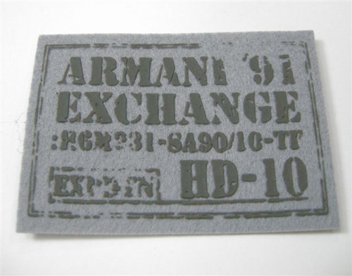 Printed label