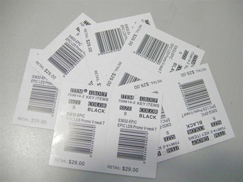 Barcode label