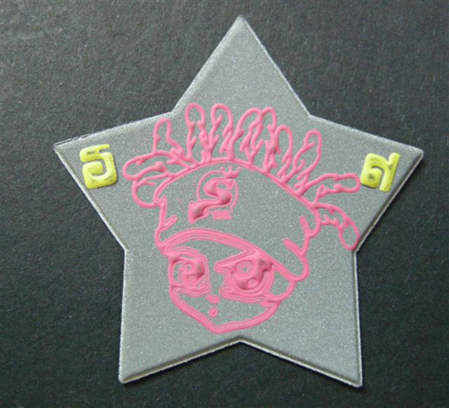 Embossed patch