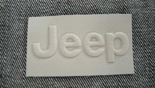 Embossed patch