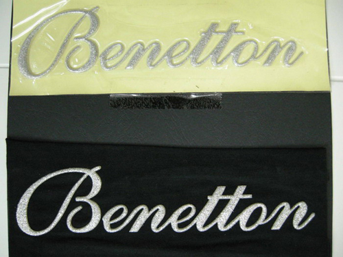 Iron-on label