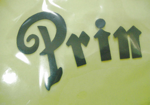 Iron-on label