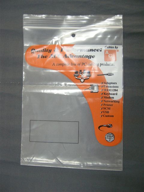 Plastic syntactic bag