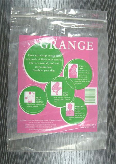 Plastic syntactic bag
