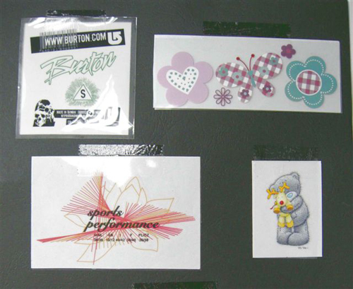 Heat transfer label