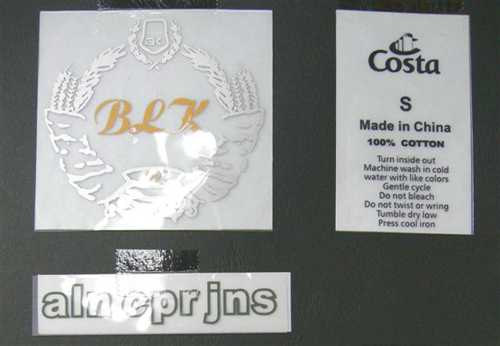 Heat transfer label