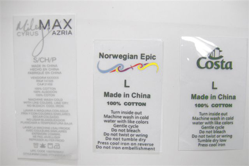 Heat transfer label
